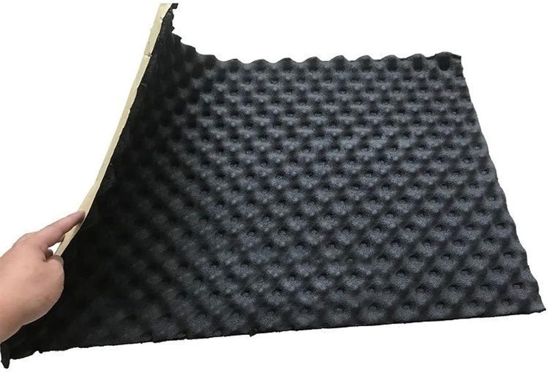 cheekyglo Sound Absorption Wave Cotton Automobile Self-Adhesive Sound Insulation Cotton Car Vehicle Lining Leaf Plate Door Denoise Tool - Image 3
