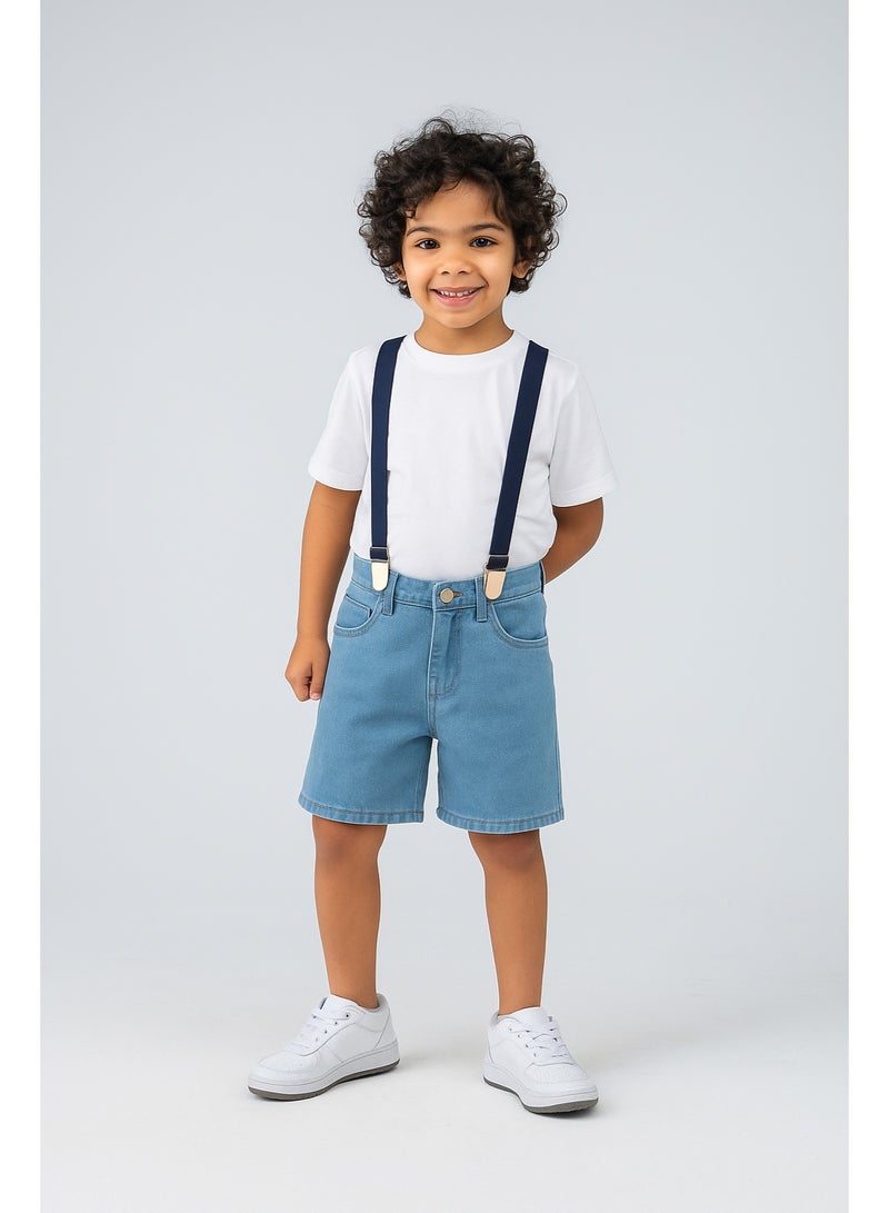 Nanaz Boy Denim Shorts  - Image 4