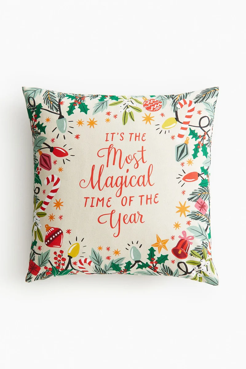 H&M Printed cushion cover