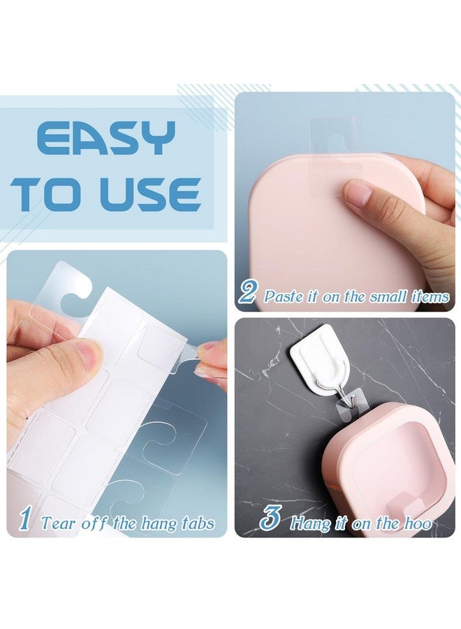 بروديوت مجموعة من 300 علامة تعليق لاصقة وخطافات تعليق شديدة التحمل لعروض البيع بالتجزئة في المتاجر التجارية (1.1 × 1.7 بوصة) - Image 3