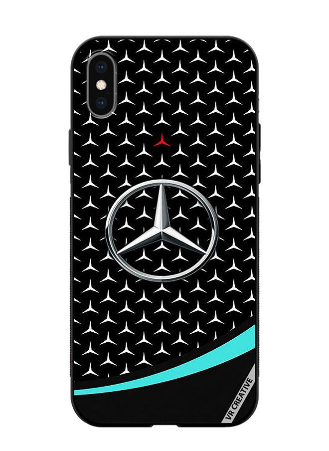 VR CREATIVE - Protective Case Cover For Apple iPhone XS Max Mercedes Amg Petronas F1 Design Multicolour - Image 1