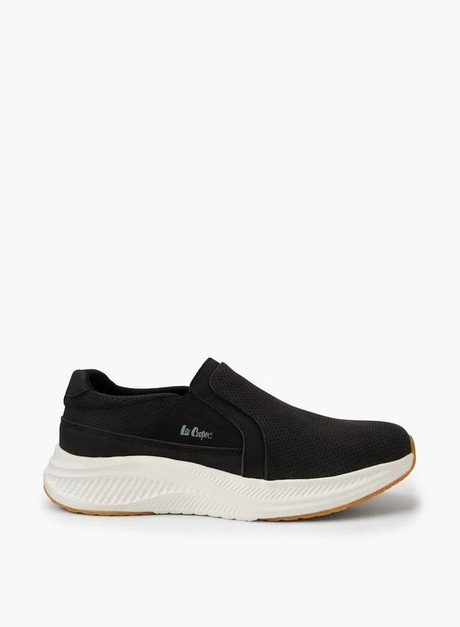 Men's Textured Slip-On Loafers