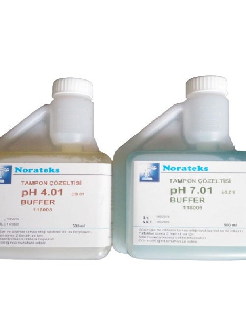 Nora Buffer Solution Buffer Solution 7.01+4.01 Set of Two 500 ml 