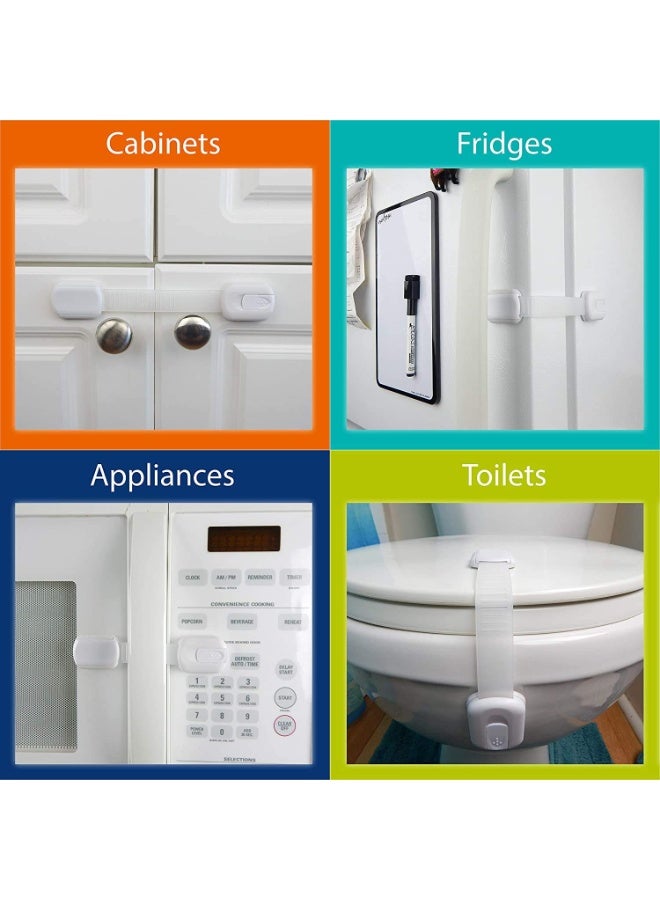 Child Safety Cabinet and Appliance Locks (3 Pcs) - Image 5