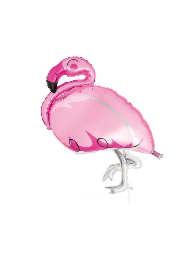 Unique Flamingo Giant 45"Foil Balloon - Image 1