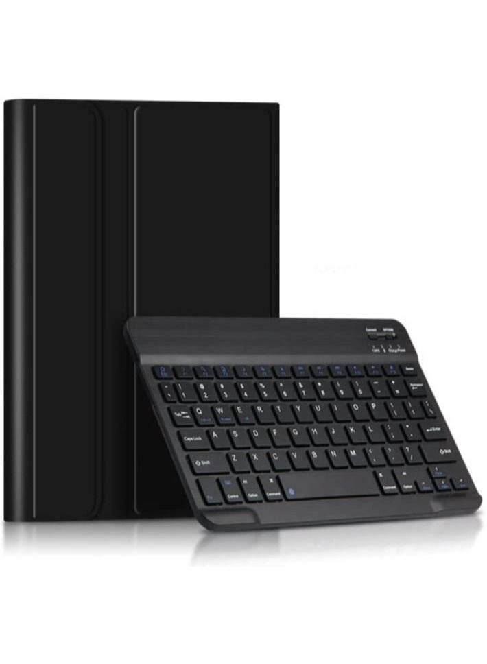 Bilingual keyboard Compatible with Xiaomi Redmi Pad Case 10.61 inch 2022,Magnetic Case for Redmi Pad Arabic keyboard Cover Stand Funda - Image 1