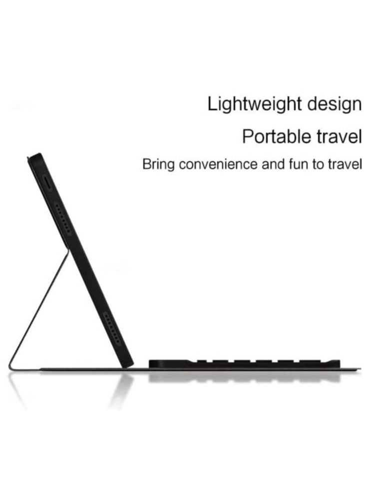 Bilingual keyboard Compatible with Xiaomi Redmi Pad Case 10.61 inch 2022,Magnetic Case for Redmi Pad Arabic keyboard Cover Stand Funda - Image 5