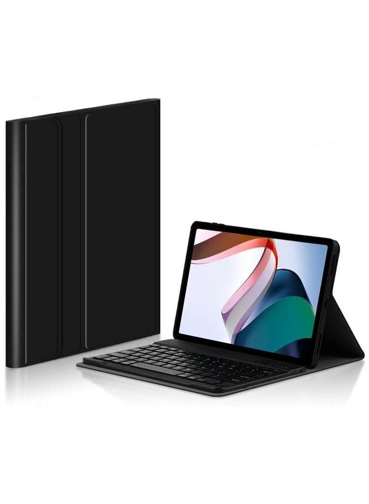 Bilingual keyboard Compatible with Xiaomi Redmi Pad Case 10.61 inch 2022,Magnetic Case for Redmi Pad Arabic keyboard Cover Stand Funda - Image 2