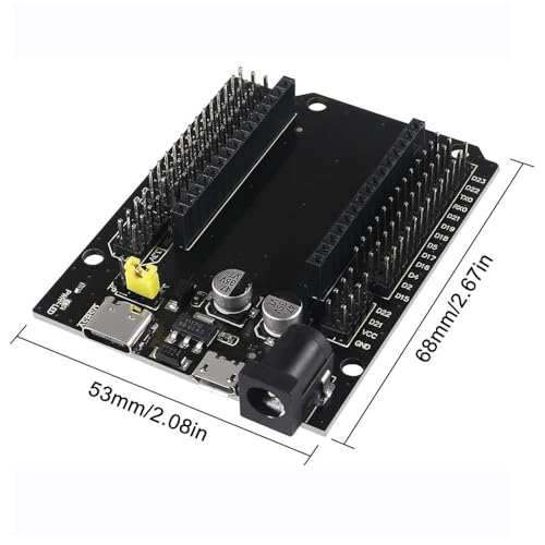 AEDIKO 5pcs ESP32 GPIO Breakout Board ESP32 ESP-32S Development Board 30Pin Type-C Micro USB Dual Interface ESP32 Expansion Shield - Image 5
