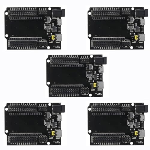 AEDIKO 5pcs ESP32 GPIO Breakout Board ESP32 ESP-32S Development Board 30Pin Type-C Micro USB Dual Interface ESP32 Expansion Shield - Image 1