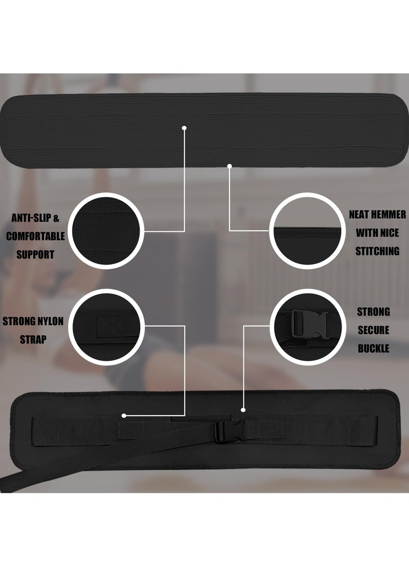 KASTWAVE - Comfort Fit Hip Thrust Belt - Enhanced Safety & Comfort for Dumbbells, Kettlebells, Plates | Non-Slip, Wide Padding Design for Effective Glute Workouts - Image 1