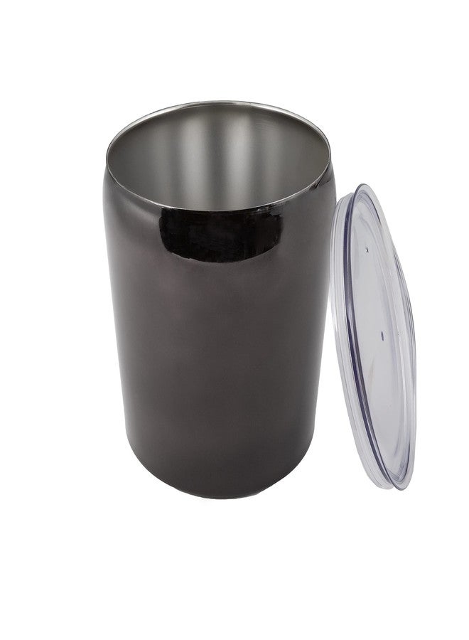 كامبريدج دلو ثلج معزول من الفولاذ المقاوم للصدأ سعة 3 كوارت من كامبريدج سيلفرسميثس، أسود - Image 1