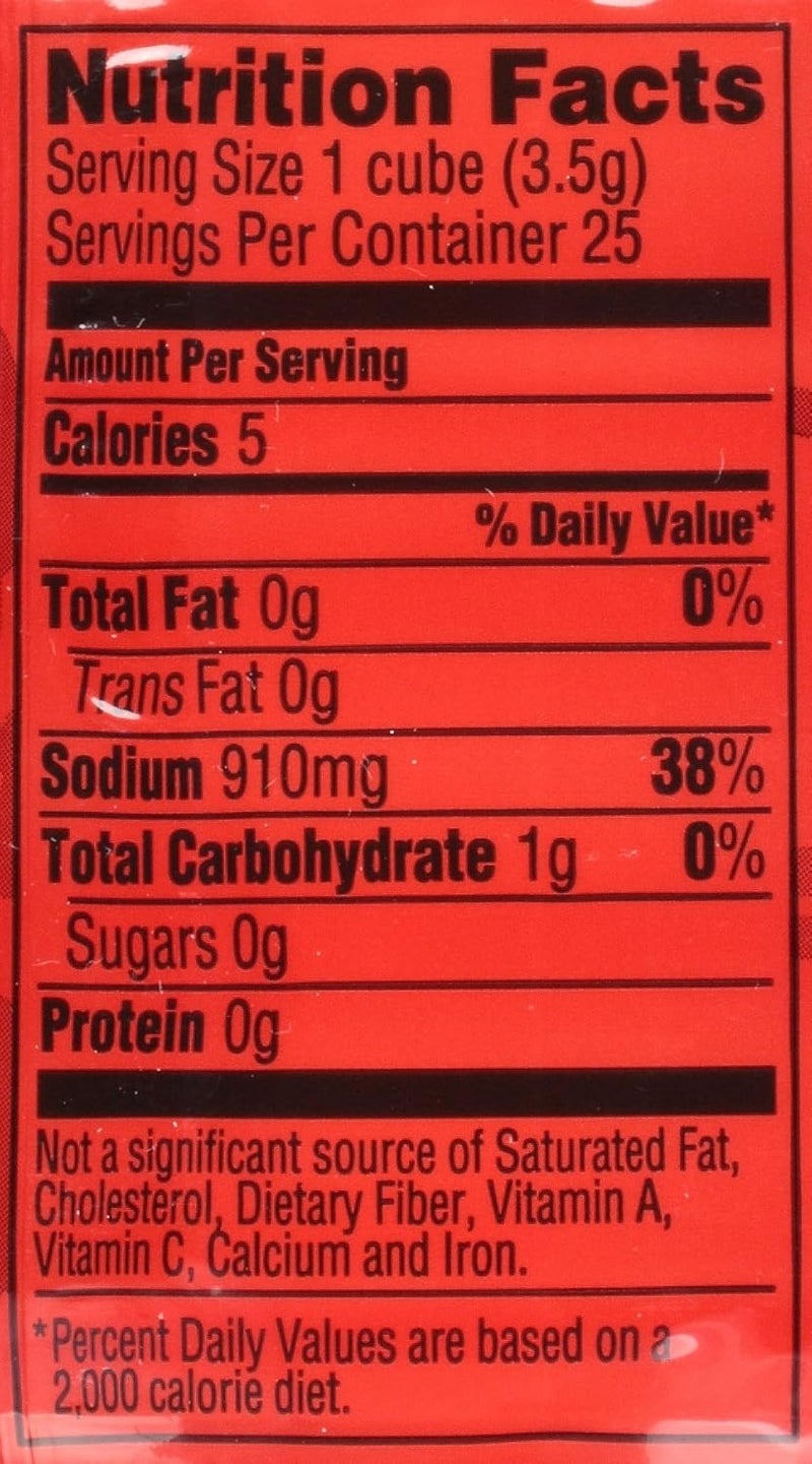 HERB-OX Beef Bouillon Cubes - 25 Count - Image 2