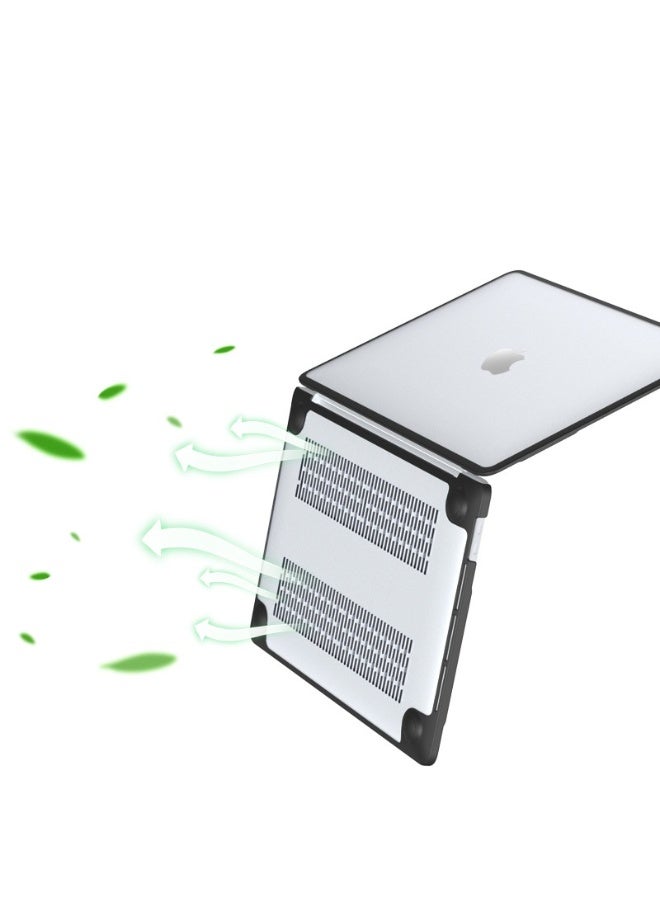 بينكساما حافظة لجهاز ماك بوك برو 14 بوصة 2021/2023/2024/2025، غلاف بلاستيكي صلب، حافظة A2442/A2779/A2918/A2992/A3112/A3185/A3401 - Image 2