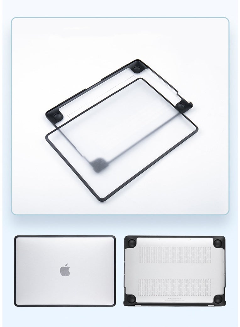 بينكساما حافظة لجهاز ماك بوك برو 14 بوصة 2021/2023/2024/2025، غلاف بلاستيكي صلب، حافظة A2442/A2779/A2918/A2992/A3112/A3185/A3401 - Image 4