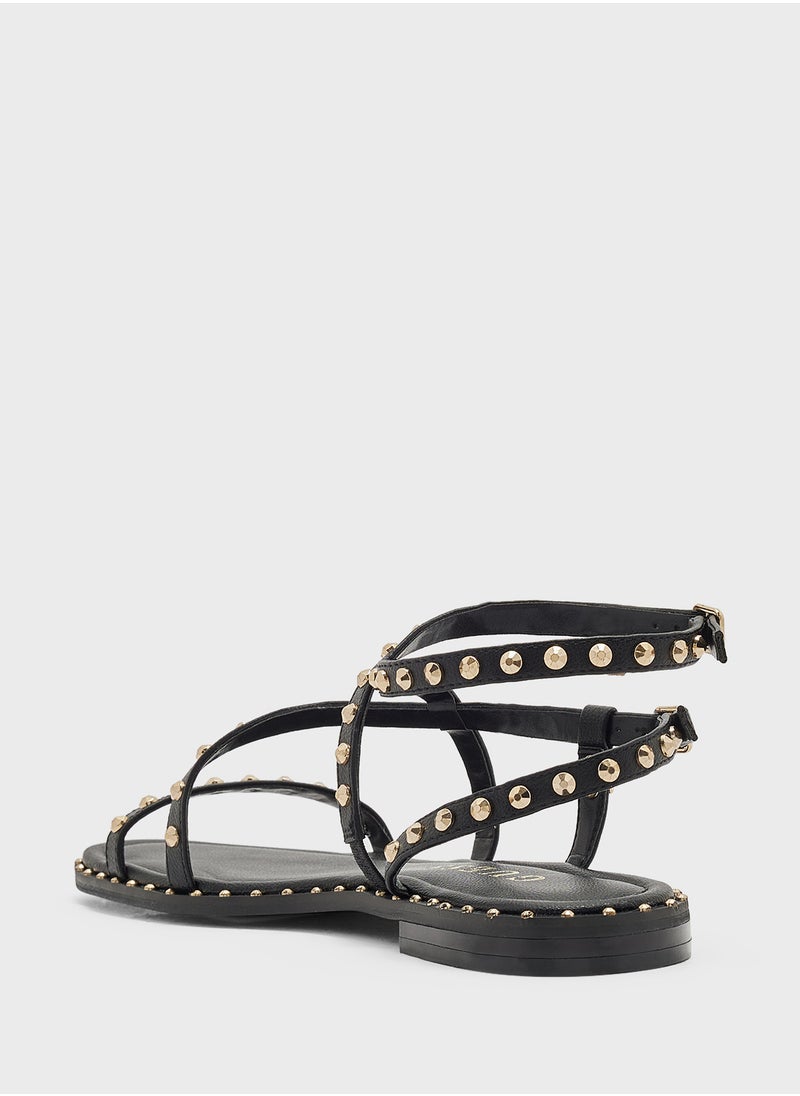 GUESS Yamara Casual Flat Sandals  - Image 3