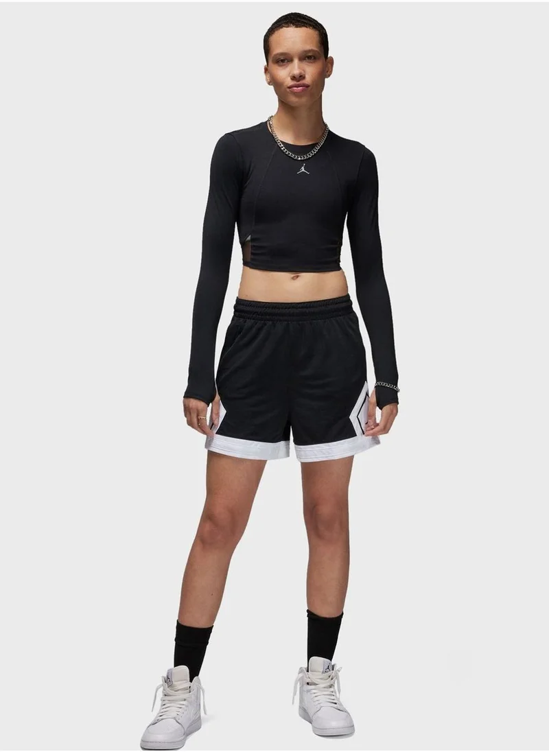 Jordan 4" Jordan Support Diamond Shorts