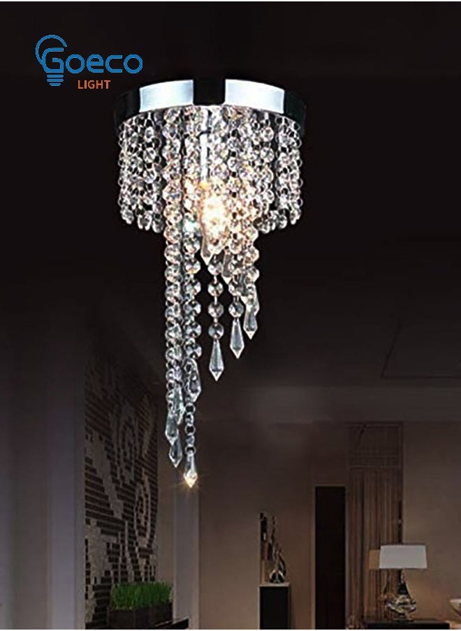 Crystal LED Ceiling Light Modern Luxury Ceiling Lamp Chandeliers 