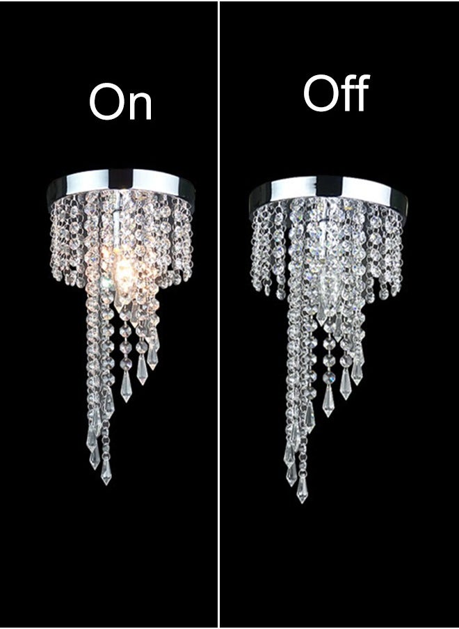 Goeco - Crystal LED Ceiling Light Modern Luxury Ceiling Lamp Chandeliers - Image 1