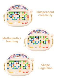 Space Magnetic Drawing Board, Large Magnetic Toys Doodle Board with Magnetic Beads and Pen Drawing Board, Educational Preschool Toy, Great Birthday Gift for Boys and Girls Ages 3-6  - Image 3