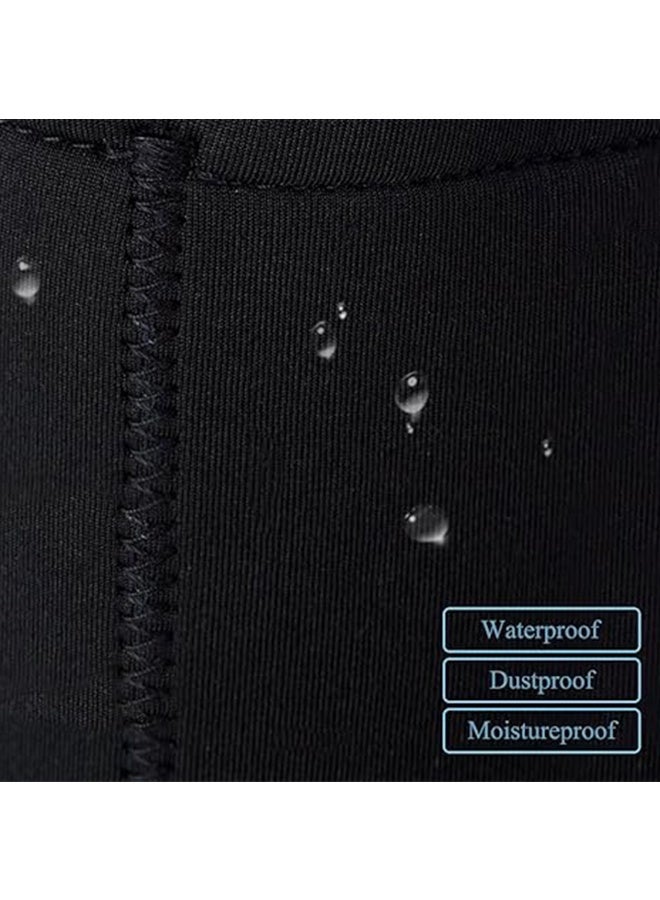 Packing Lens Case with Thick Protective Neoprene Camera Lens Pouch Set for DSLR Lenses Sony Nikon Olympus Panasonic - Size: Small - Image 4