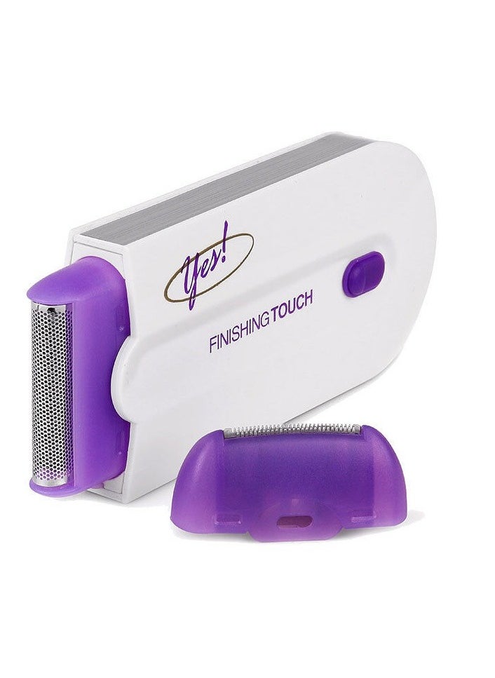 finishing touch Rechargeable Body Hair Remover Lightweight Finishing Touch Unisex Women White Purple  - Image 1