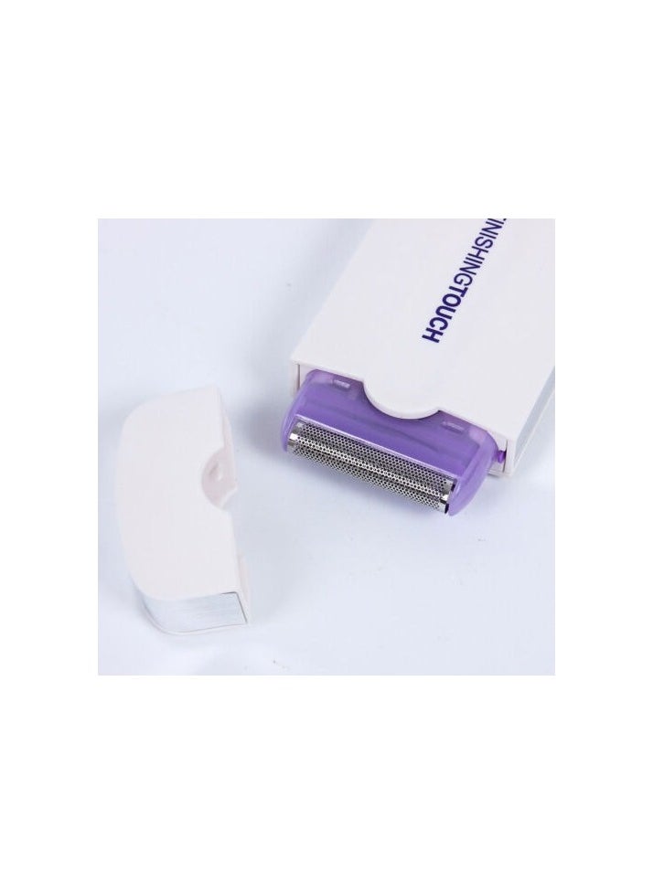 finishing touch Rechargeable Body Hair Remover Lightweight Finishing Touch Unisex Women White Purple  - Image 4