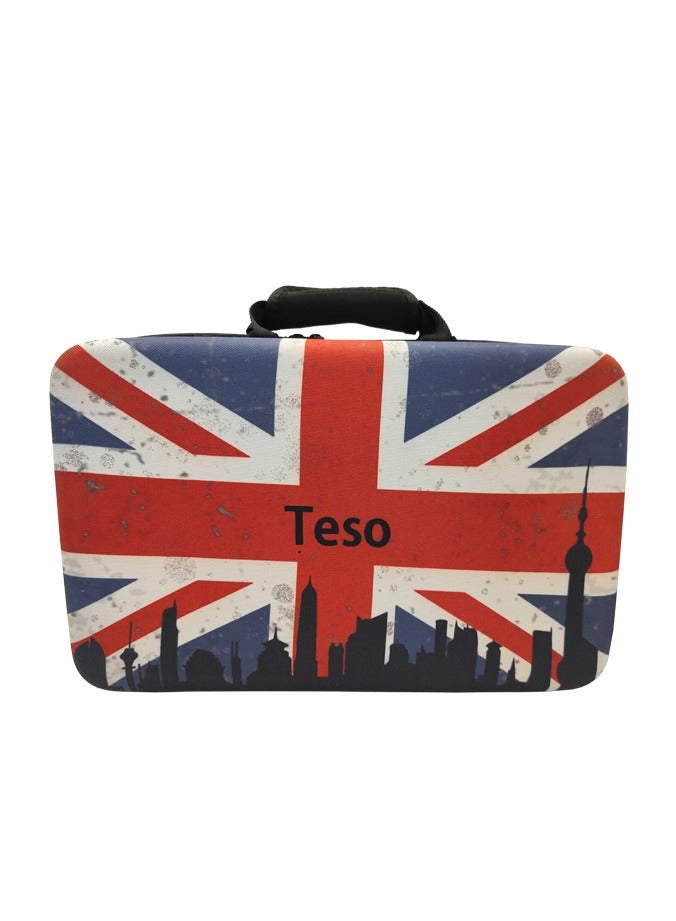 Teso Carrying Case For PS5 Slim Edition Console, Protective Game Console Handle Storage Bag Protection Bag, Controllers, Base and Accessories, Shockproof, Waterproof and Scratchproof - Image 4