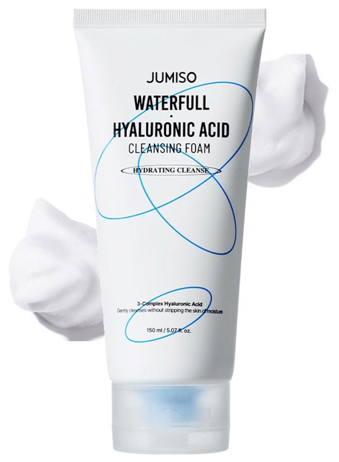 Jumiso - Waterfull Hyaluronic Acid Cleansing Foam 150mL - Image 1