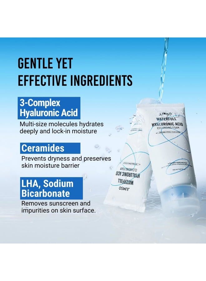 Jumiso - Waterfull Hyaluronic Acid Cleansing Foam 150mL - Image 5