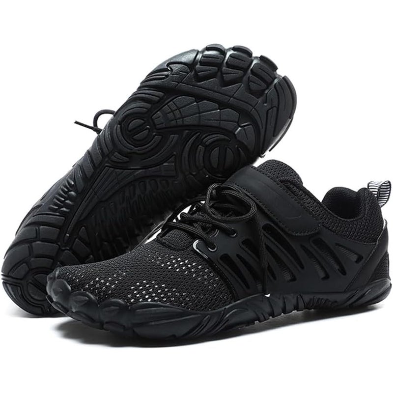 Barefoot Shoes Men Wide Toe Box Zero Drop Water Shoes Men for Gym Workout Minimalist Weightlifting Cross-Trainer Running Hike Grounded Footwear