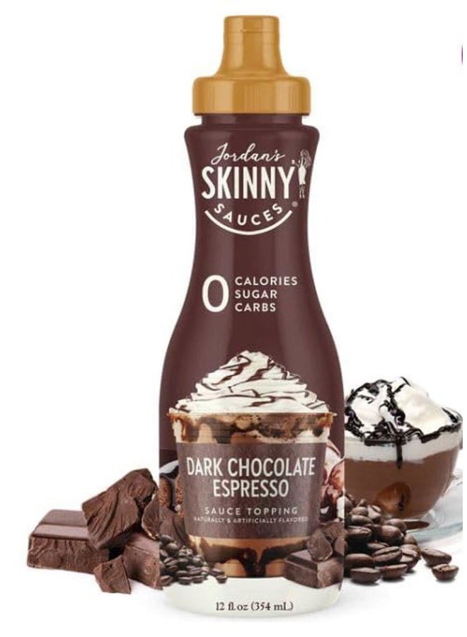 MTL Salted Caramel & Dark Chocolate Espresso Syrup Sauce For Coffee - Sugar Free Zero Calories (Pack of 2) - Gluten-Free, Keto Friendly from Jordan Skinny (Salted Caramel and Dark Chocolate Espresso) - Image 5