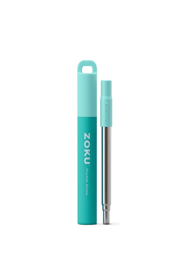 زوكو Zoku ZK 307203 شفاطة جيب جروين Herbruikbaar Rietje - Image 1