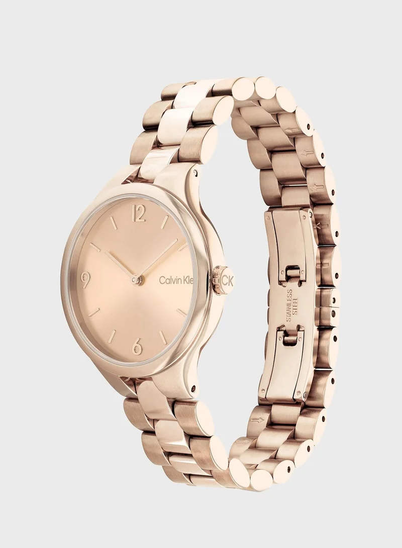 CALVIN KLEIN Linked Bracelet Analog Watch