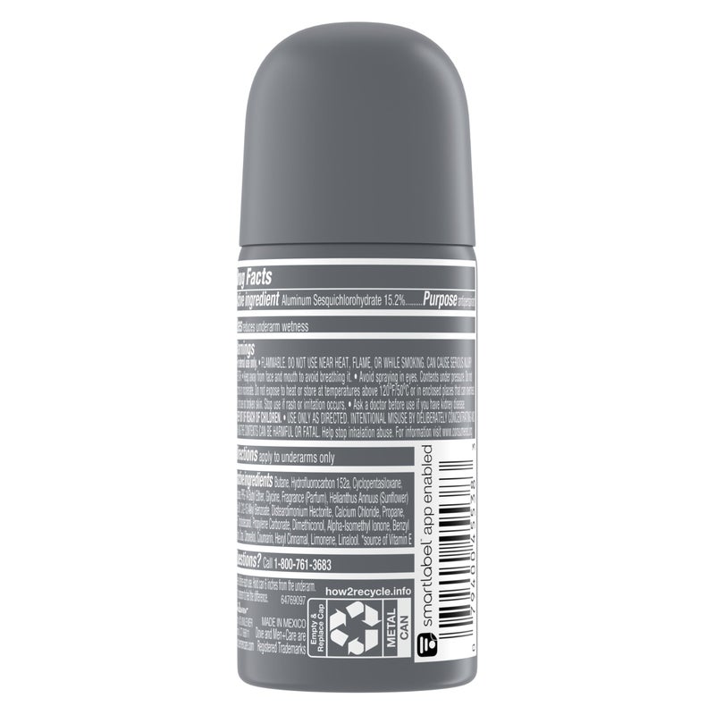 Dove Men+Care Antiperspirant Deodorant Dry Spray Clean Comfort 24 count For Men 72-hour Sweat and Odor Protection with Triple Defense Technology 1 oz - Image 2