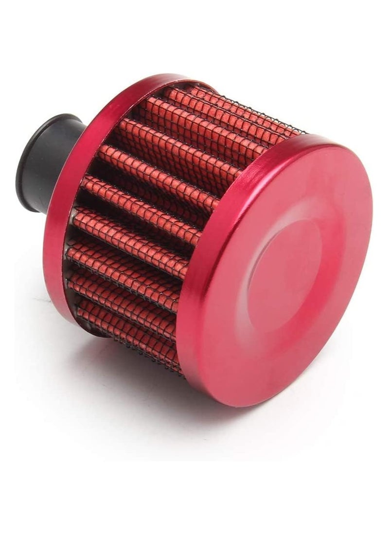 Aluminum 350ml Oil Catch Can Tank Kit Polish Baffled Reservoir with Breather Filter 3 8 Fuel Line Universal