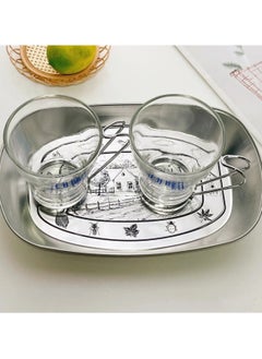 Hanghaijia Tinplate Outdoor Products Camping Tableware, Home Kitchen Fruit Dried Fruit Food Vegetable Storage Tray Fruit Bowls  - Image 3