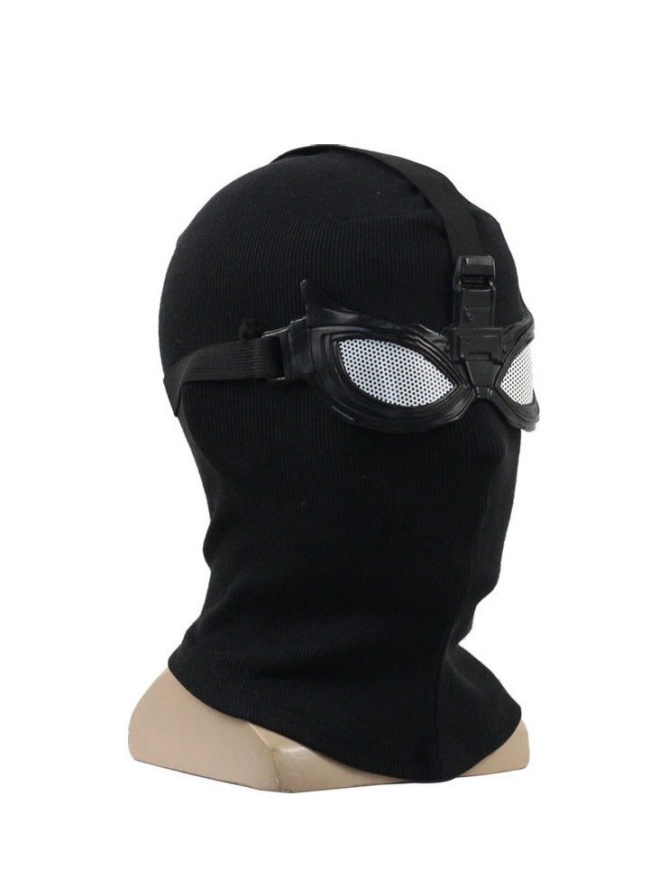 Cartoon Hero Character Dress Up Props Headgear Knitted Mask Adventure Helmet Cosplay Masks Black - Image 2