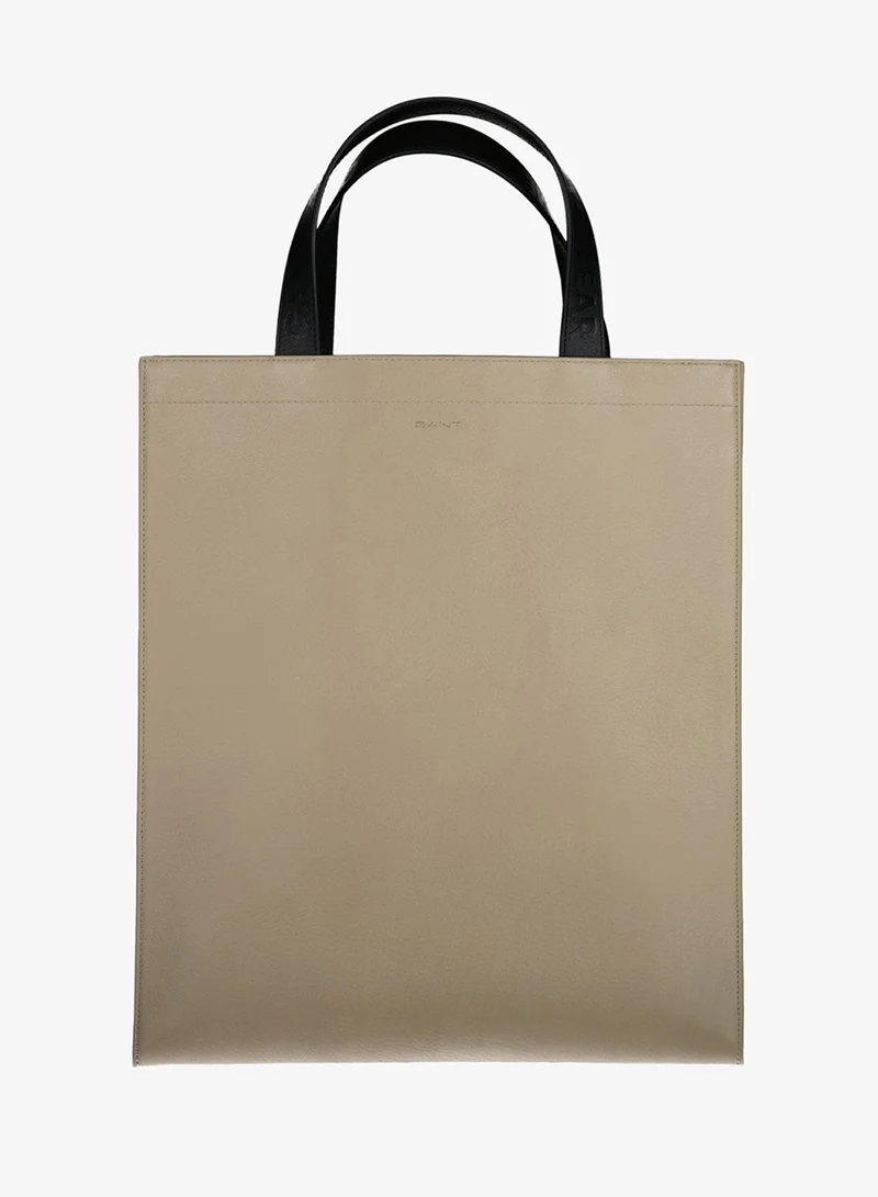 غانت Leather Tote Bag
