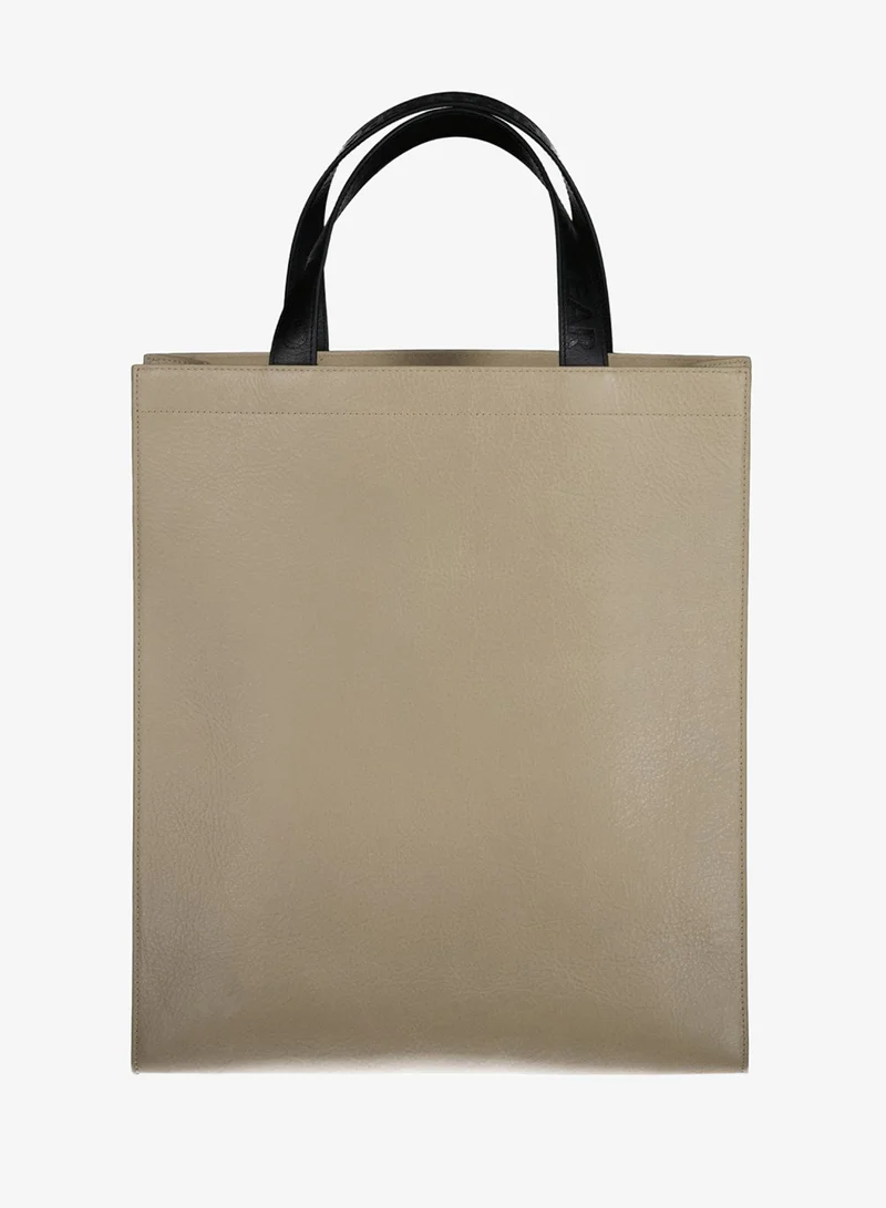 غانت Leather Tote Bag