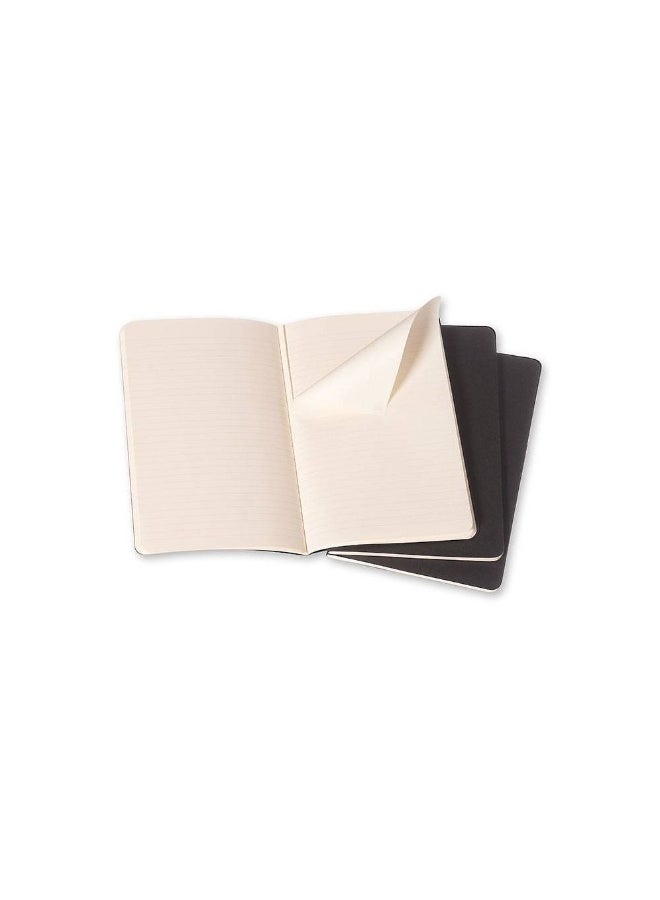 MOLESKINE Cahier Journal Pocket Size Ruled Pages Black Cover 64 Pages - Image 2