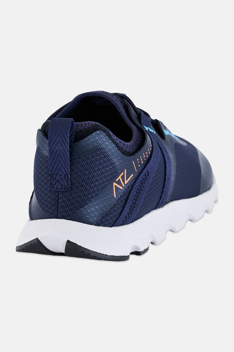 clarks Men Standard Atl Coast Rock Lace Up Casual Shoes, Navy - Image 3