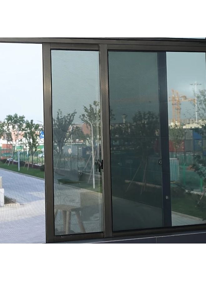 Black Self Adhesive Mosquito Screen 150x200cm Easy Cut Window Insect Net - Image 3