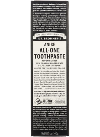 R. Bronner'S Allone Toothpaste Anise 5 Oz (Pack Of 1) - pzsku/Z3C319DB7EAF3A6C19E41Z/45/_/1696071392/5e7c6f26-ea87-4dd8-ae0d-99b027ff0bd4