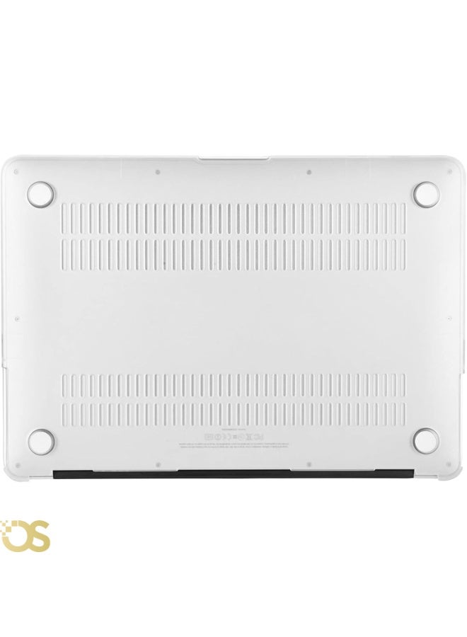 OS Hard Shell Protective Case for MacBook Air 13.6-inch — White — Compatible with A2681, A3113 & A3240 Models - Image 2