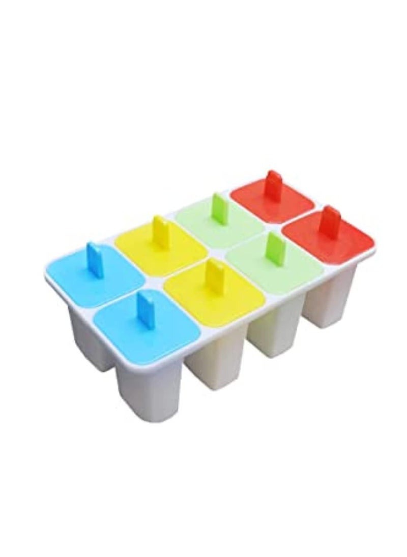 SBA PRIME SBA PRIME Manual Ice Cream Maker Multicolor Plastic Ice Cube Tray Pack of1  - Image 1