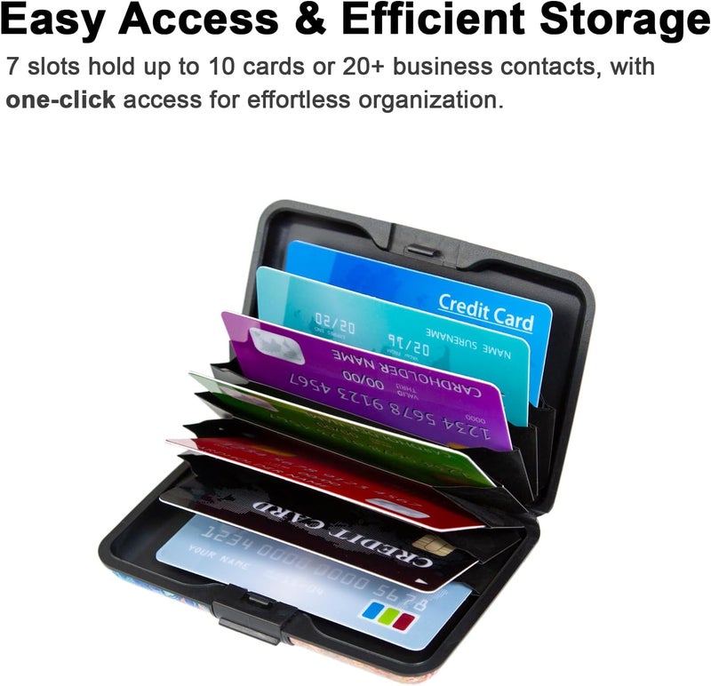 Kaabao Credit Card Holder Small RFID Blocking Wallet Business Metal Slim Mini Aluminum Hard Case for Women Men - Image 5
