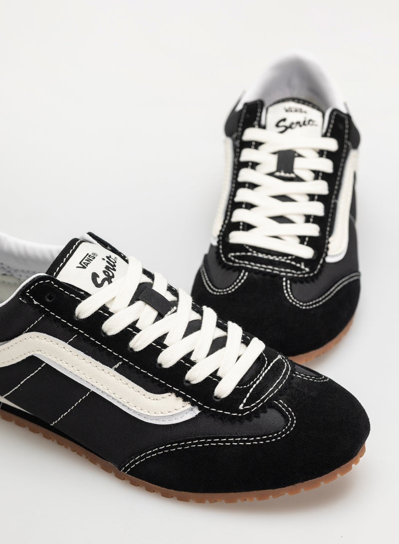 VANS Super Lowpro Casual Sneakers in Black-Lifestyle Shoes for Men/Women/Students - Image 2