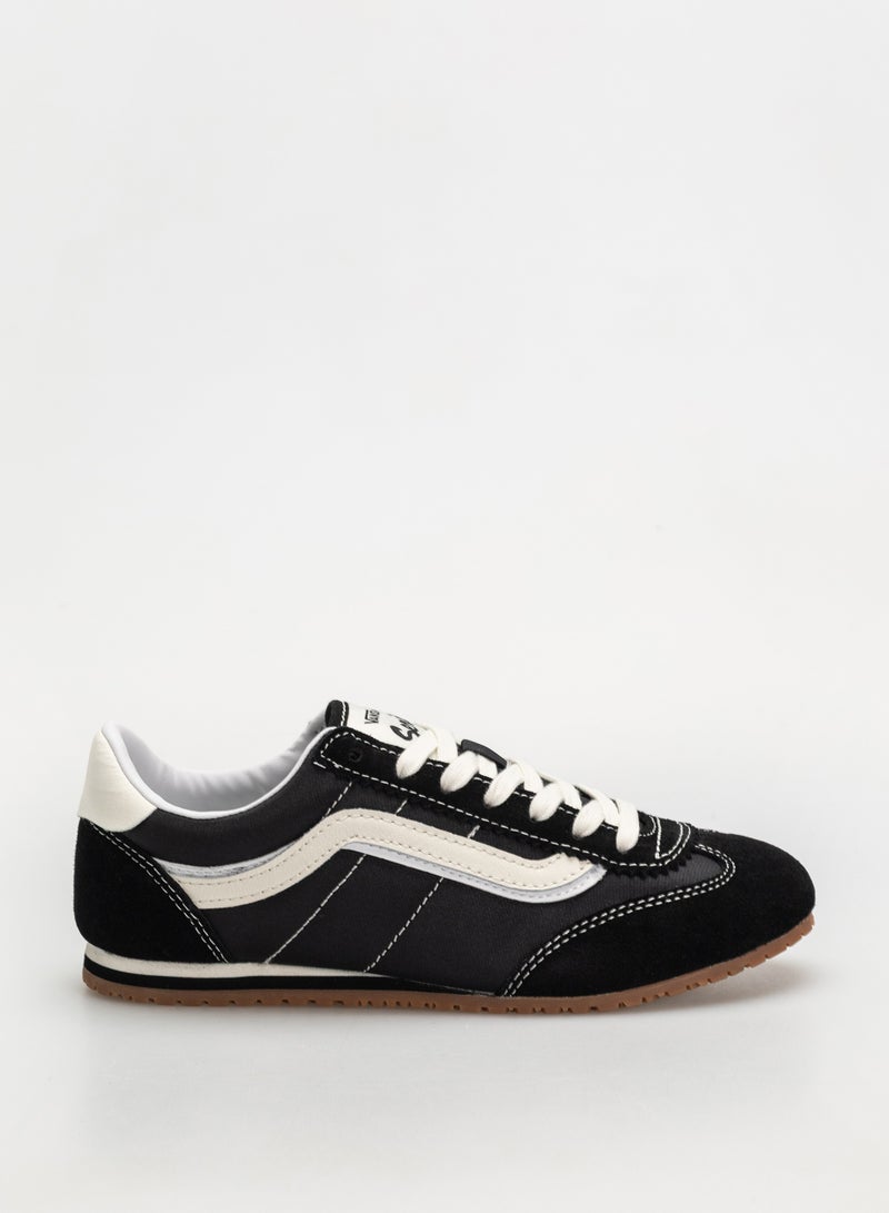 VANS Super Lowpro Casual Sneakers in Black-Lifestyle Shoes for Men/Women/Students - Image 1