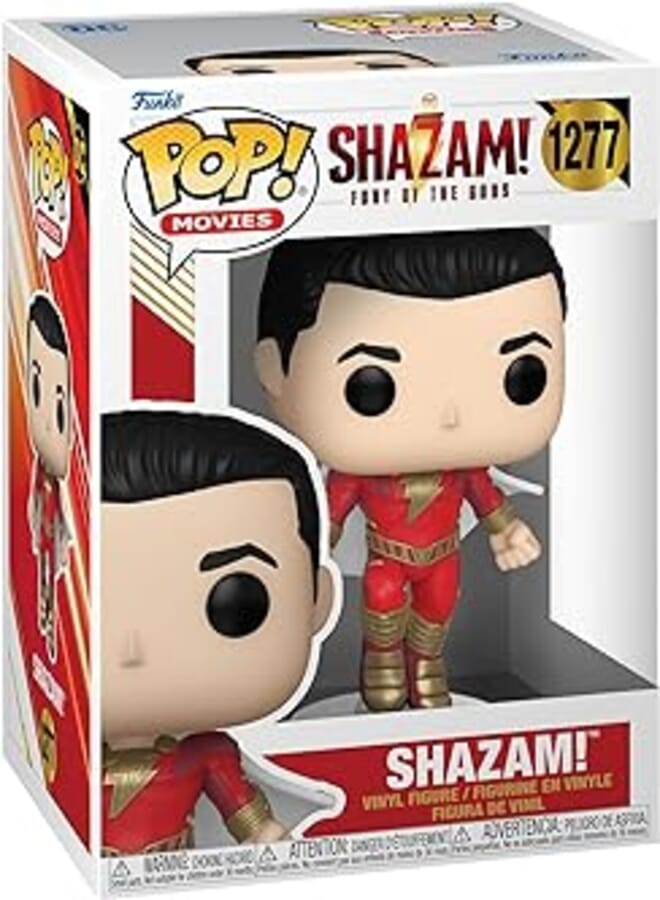 Funko Pop! Heroes: Shazam 2 - Shazam w/chase (GW), Collectible Action Vinyl Figure - 69120
